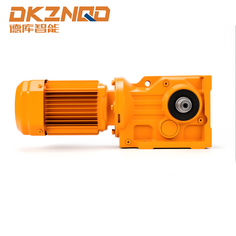 Motor s kužeľovým ozubeným prevodom s pevným hriadeľom série K